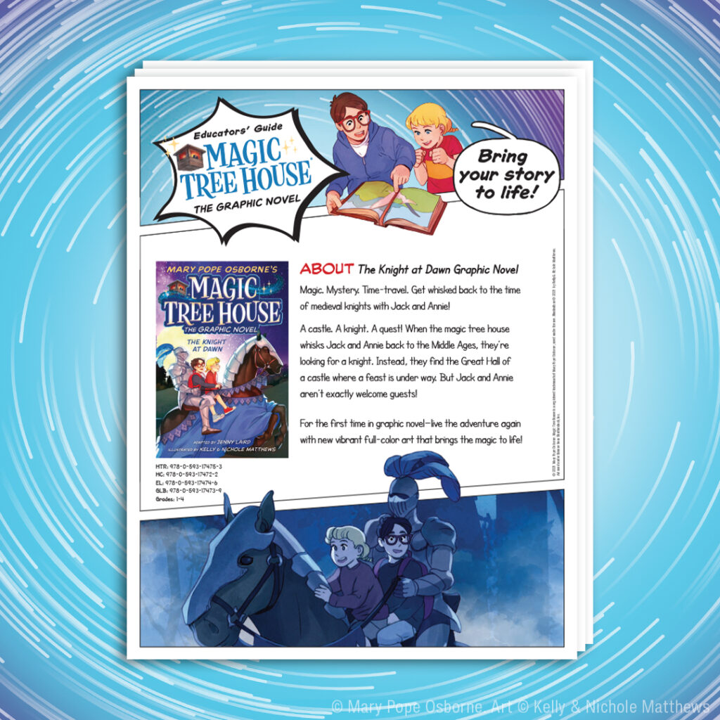 Magic Tree House Knight at Dawn Graphic Novel Resources