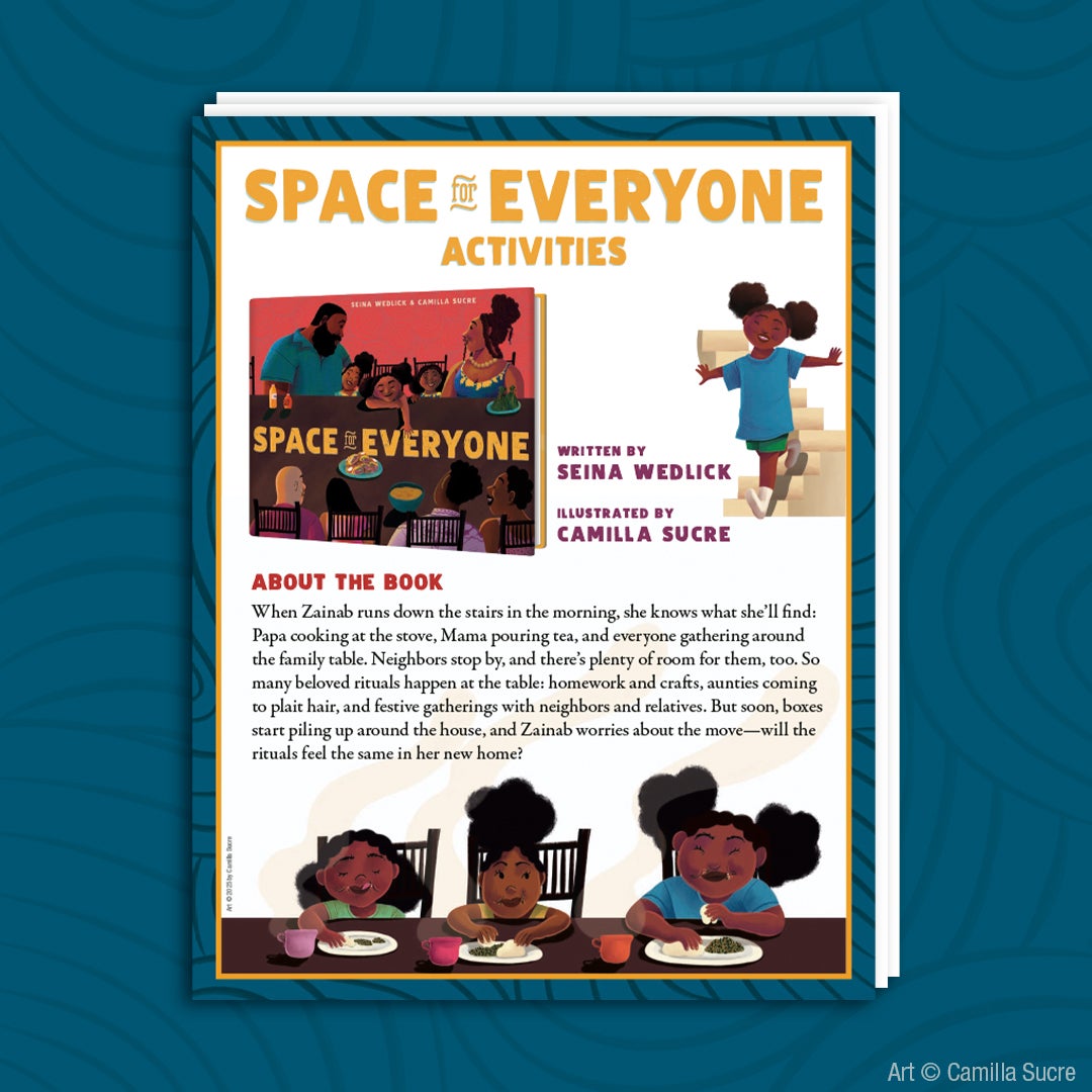 Space for Everyone Random House Children's Books Teachers and Librarians