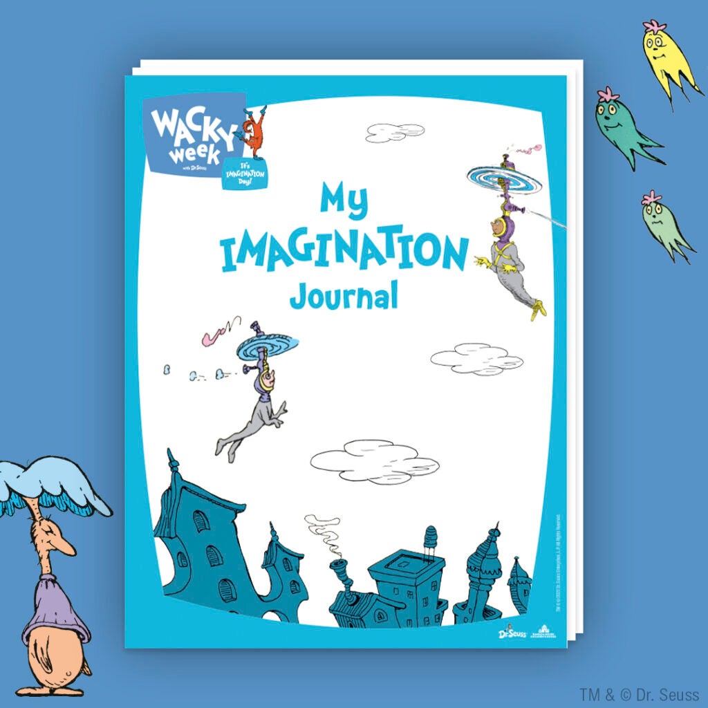 Wacky Week Dr. Seuss Resource Imagination Journal