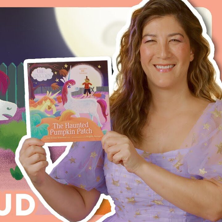 Read aloud of Uni the Unicorn: The Haunted Pumpkin Patch on Brightly Storytime